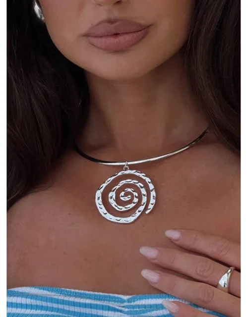 Swirl Pendant Necklace