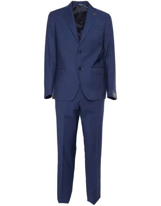 Breras Single-breasted Suit With Flap Pocket
