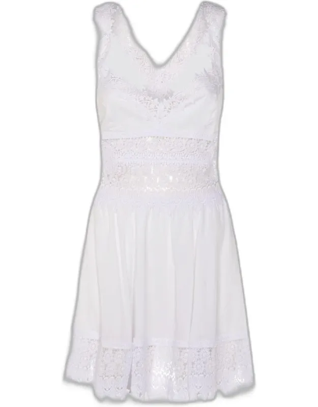 Cotton Blend Dress