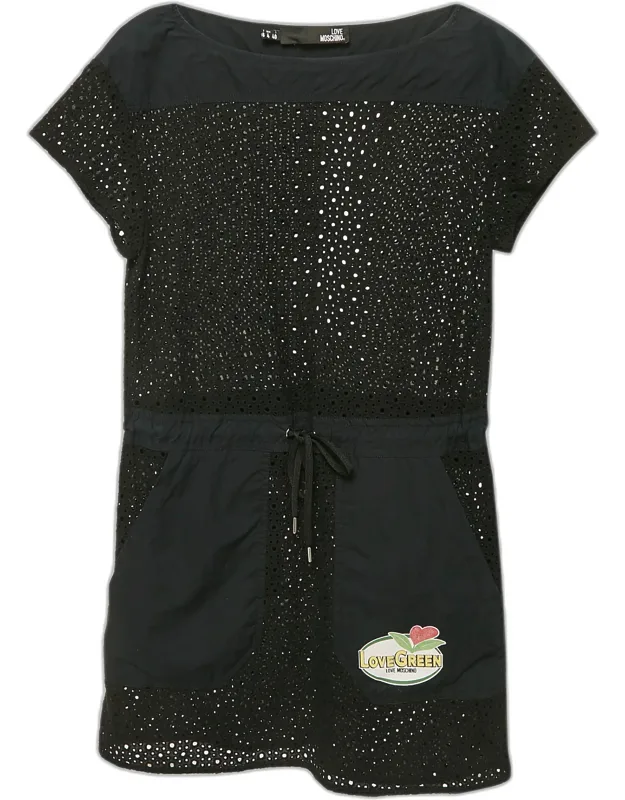 Broderie Anglaise Cotton Mini Dress