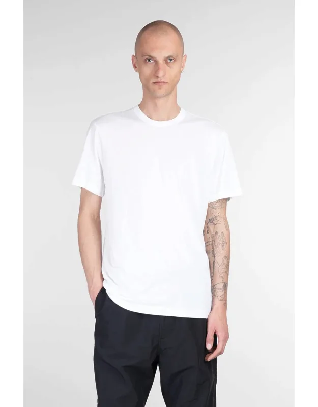 T-shirt With Round Neck And Short Sleeves