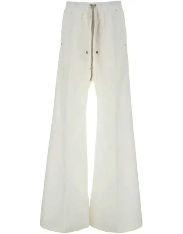Belas Pants With Drawstring Waist And Logo Patch On The Side In Tech Fabric