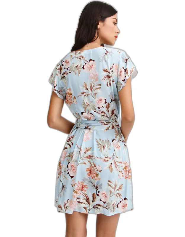 I'm The Star Wrap Dress - Lightweight A-line Skirt