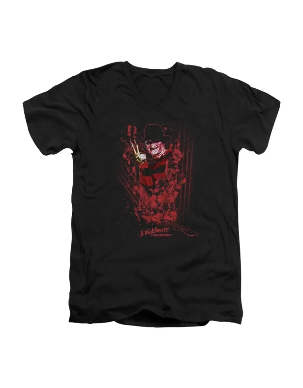 Nightmare On Elm Street One Two Freddy´s Coming For You Short Sleeve T-shirt