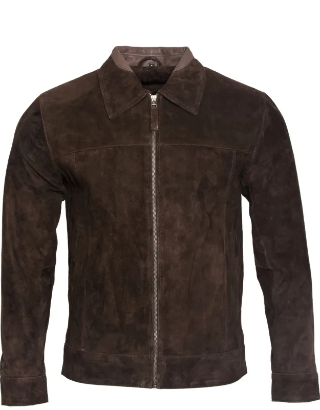 Retro Classic Suede Biker Jacket