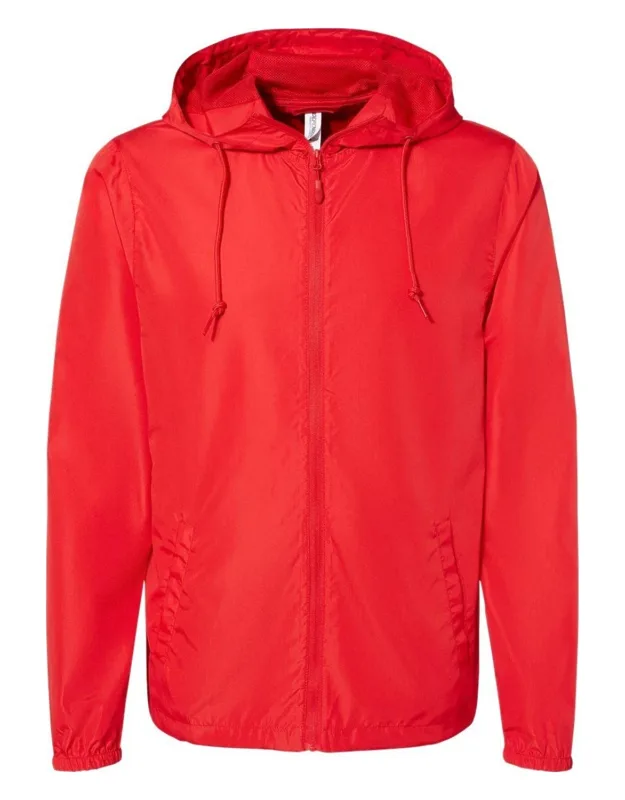 Lightweight Windbreaker Full-zip Jacket