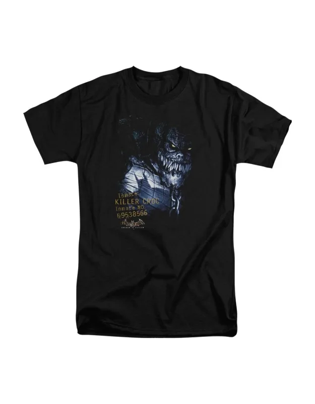 Batman Arkham Asylum Arkham Killer Croc Short Sleeve Adult Tall Tee