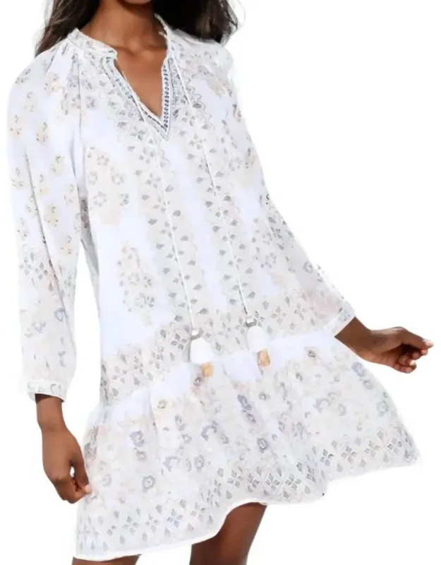 Embellished Tunic Dress