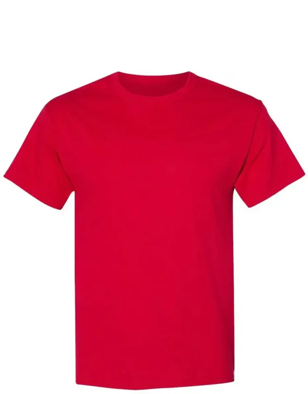 Ecosmart T-shirt With Double-needle Sleeves And Tear Away Label