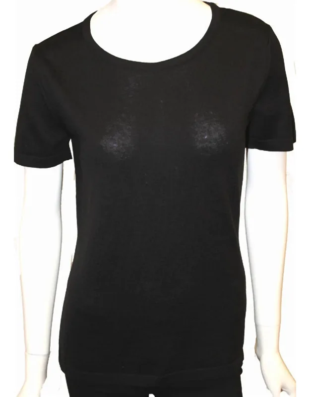 Short Sleeve Crew-neck Shell Top
