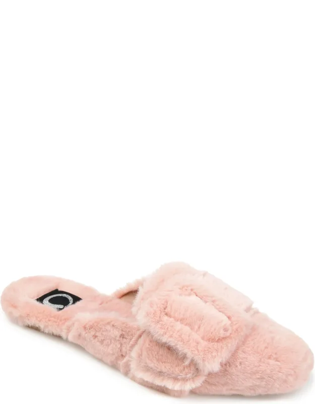 Faux Fur Eara Slippers