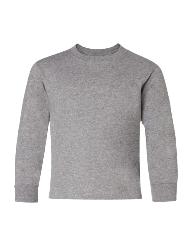 Jerzees Dri-power Long Sleeve T-shirt - Advanced Moisture-management Performance, Noticeably Softer Hand