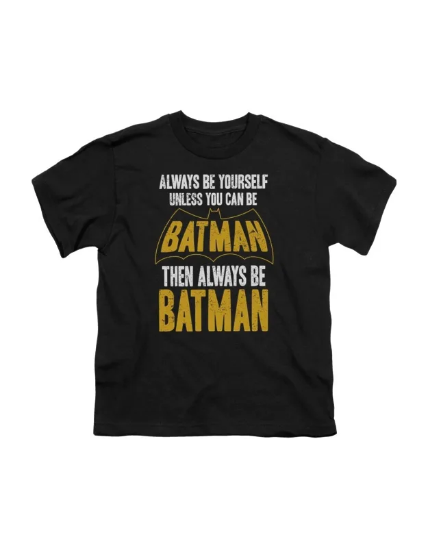 Batman Be Batman Short Sleeve Tee - Stylish Everyday Wear