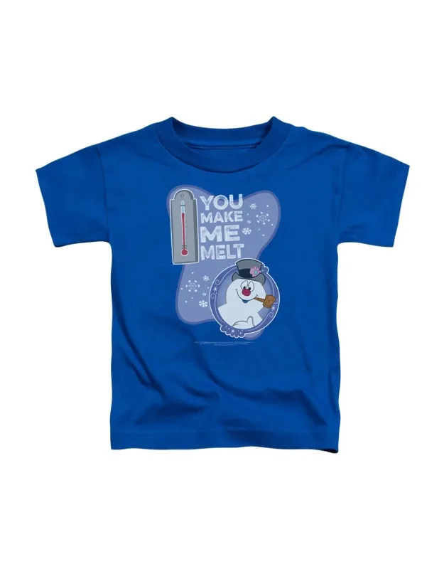 Frosty The Snowman Melt Short Sleeve Tee - Stylish For Everyday Wear