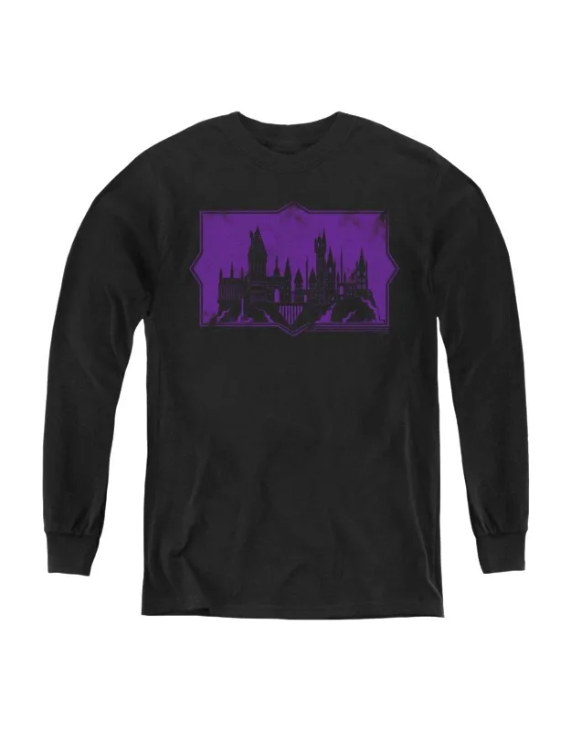 Hogwarts Silhouette Long Sleeve Tee