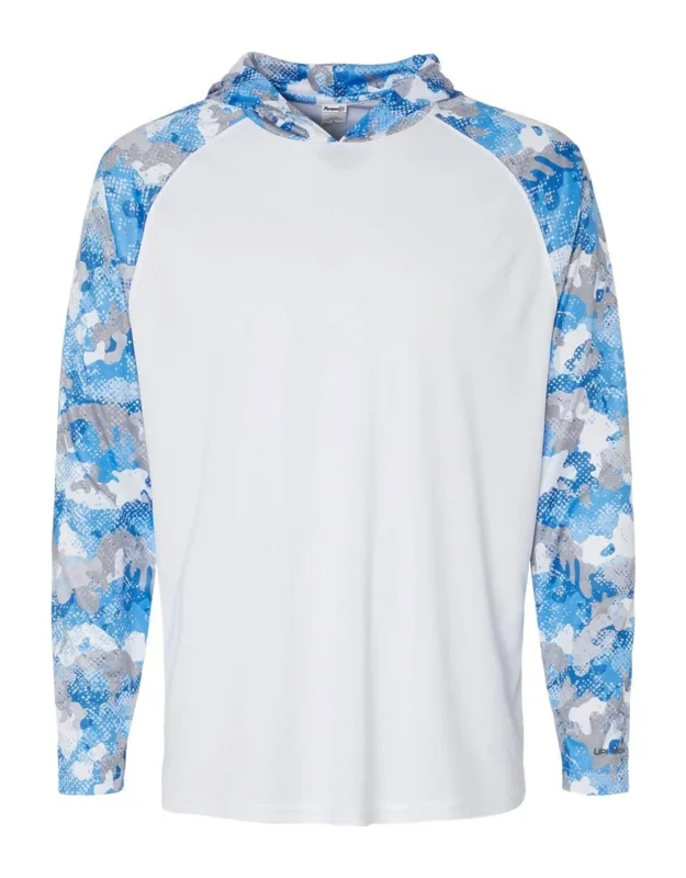 "tortuga Extreme Performance Hooded T-shirt With Upf 50+ Protection And Moisture Management"