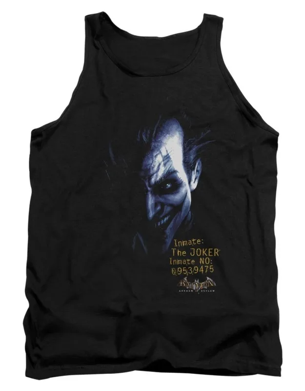Batman Arkham Asylum Joker Tank Top
