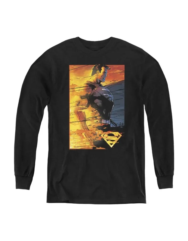 Superman Fireproof Long Sleeve Tee / T-shirt