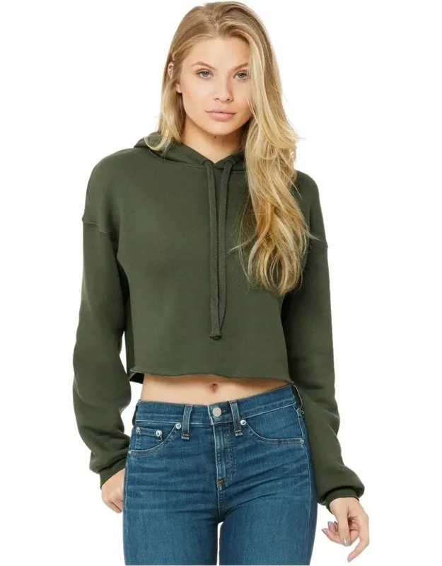 Crop Fleece Hoodie