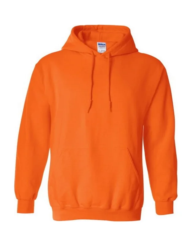 Gildan Heavy Blend Hooded Sweatshirt With Air Jet Spun Yarn And Pouch Pocket