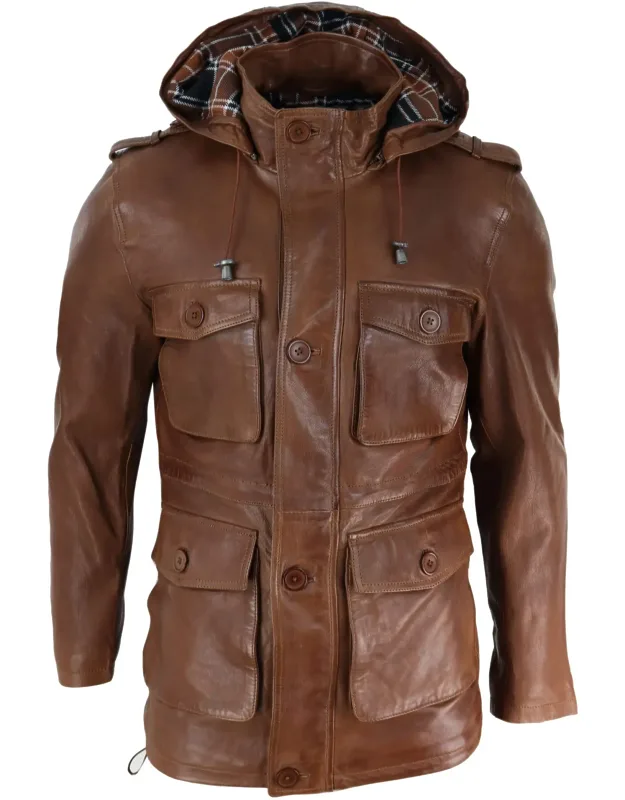 Duffle Coat With Detachable Hood