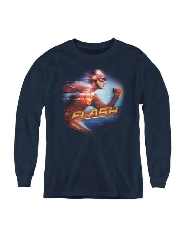 The Flash Fastest Man Long Sleeve Tee