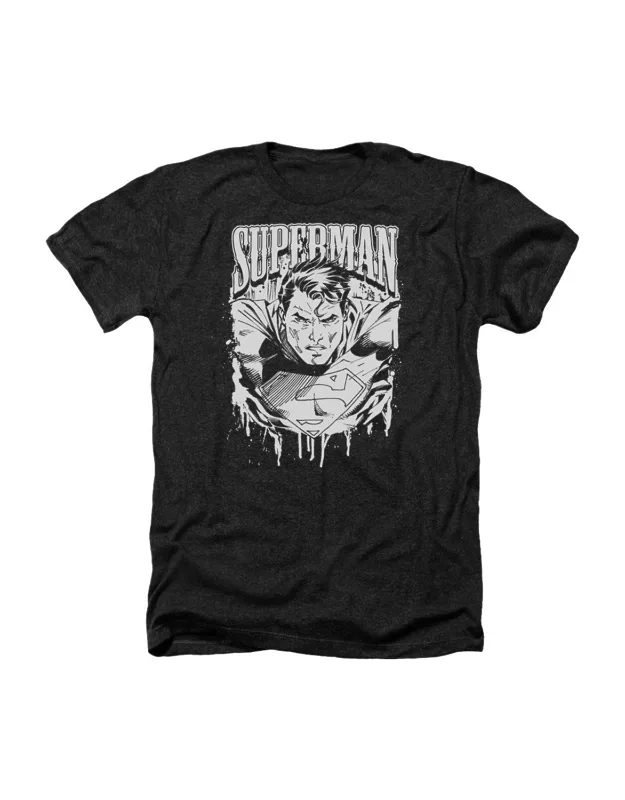 Superman Super Metal Heather Tee