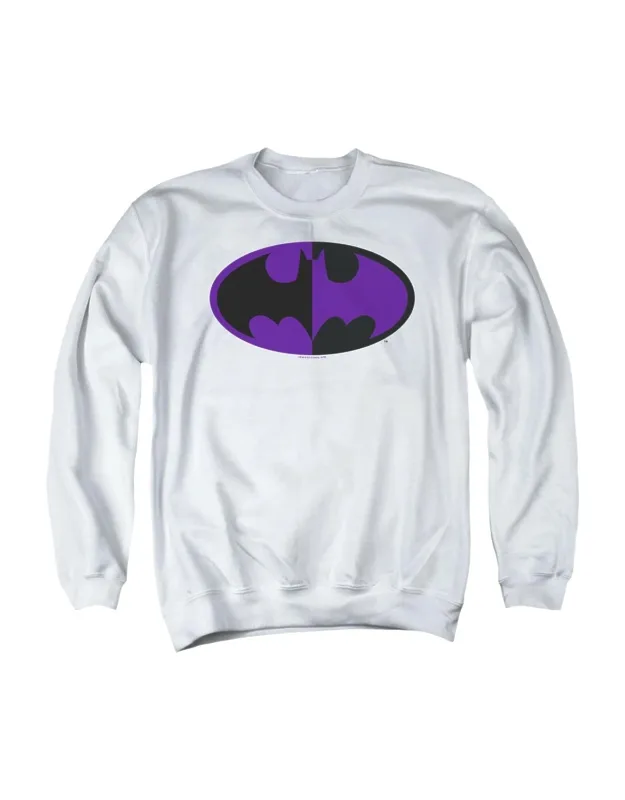 Batman Split Symbol Crewneck Sweatshirt