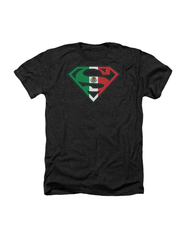 Superman Mexican Flag Shield Tee