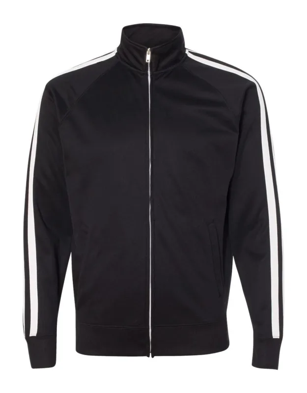 Lightweight Poly-tech Full-zip Track Jacket