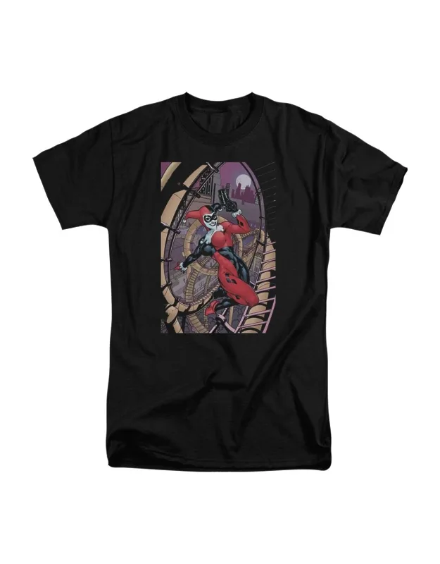 Batman Harley First Short Sleeve Adult Tall Tee 100% Cotton, Guaranteed Authentic