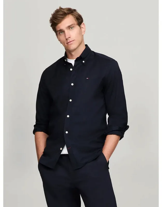 Stretch Regular Fit Poplin Shirt