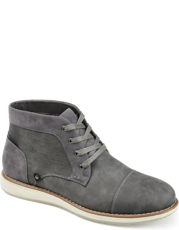 Vance Austin Cap Toe Chukka Boot Cushionefootbed Durable Rubber Outsole