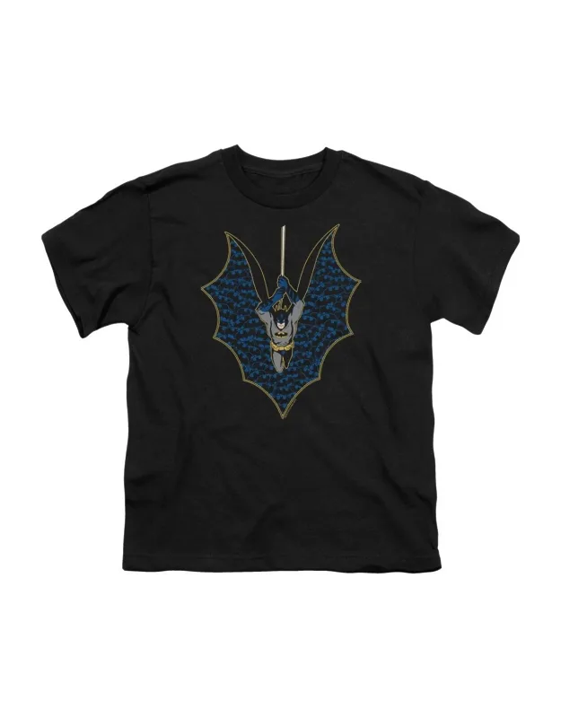 _batman Bat Fill Short Sleeve Tee - Stylish, Everyday Wear_