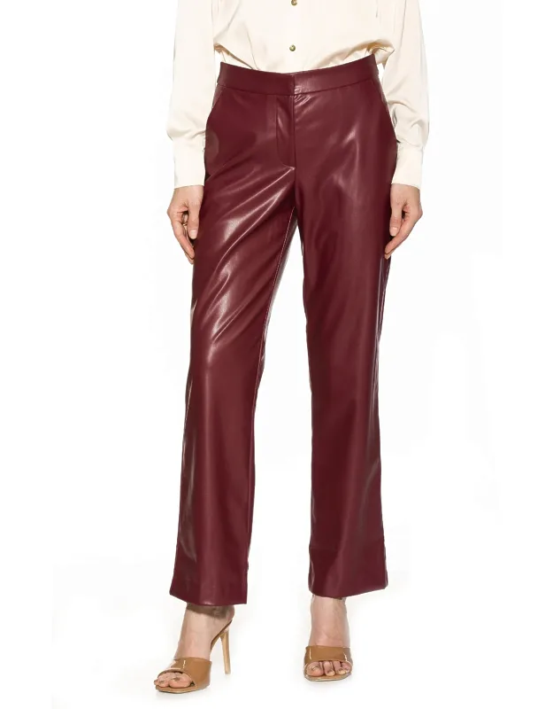 Faux Leather Pants