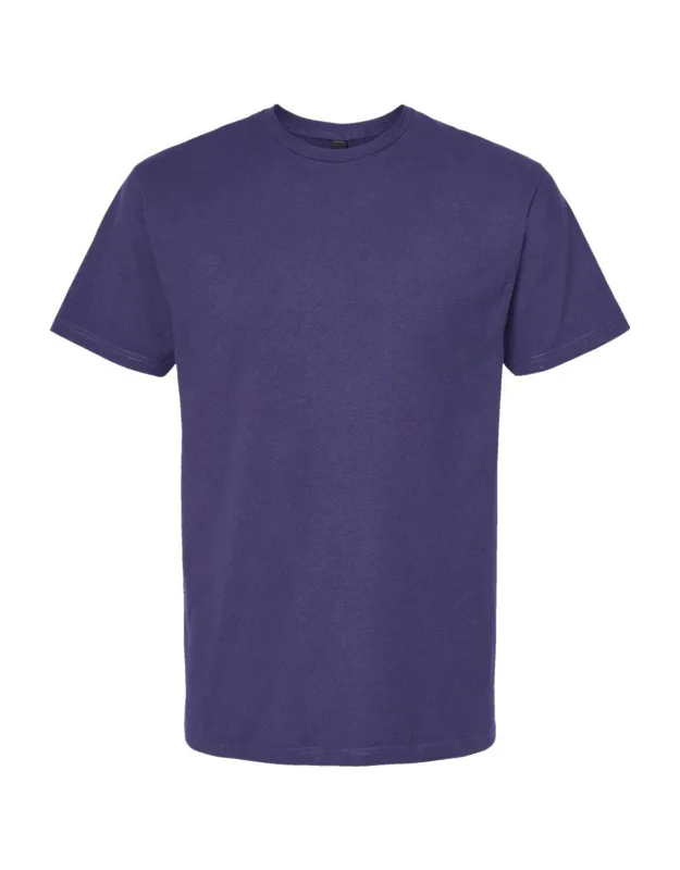Jersey T-shirt With Reactive-dyed Color And Pre-washed Fabric