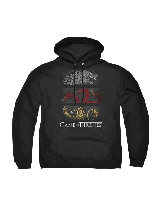 Game Of Thrones Sigil Banners Pullover Hoodie