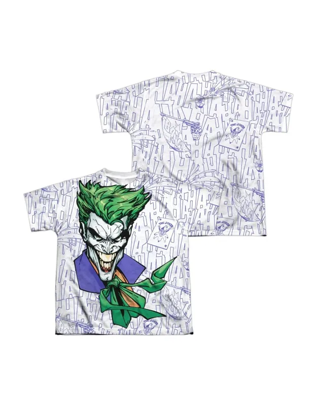 Batman Laugh Clown Laugh Short Sleeve Youth Poly Crew Tee Stylish, Easy