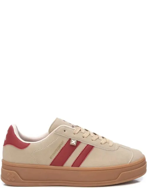 Casual Suede Sneakers With Padded Insole And Non-slip Rubber Sole