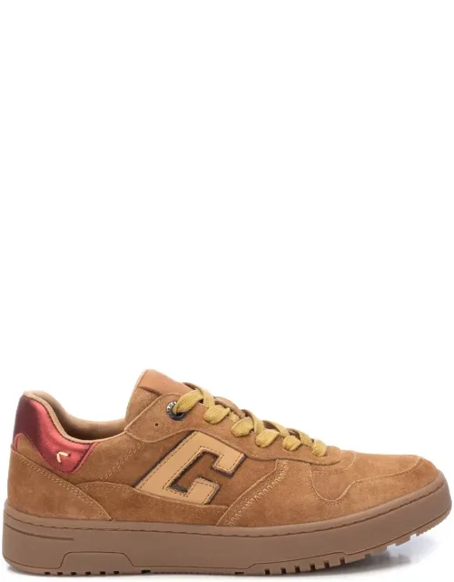 Carmela Collection Leather Casual Sneakers - Comfortable Design, Versatile Look