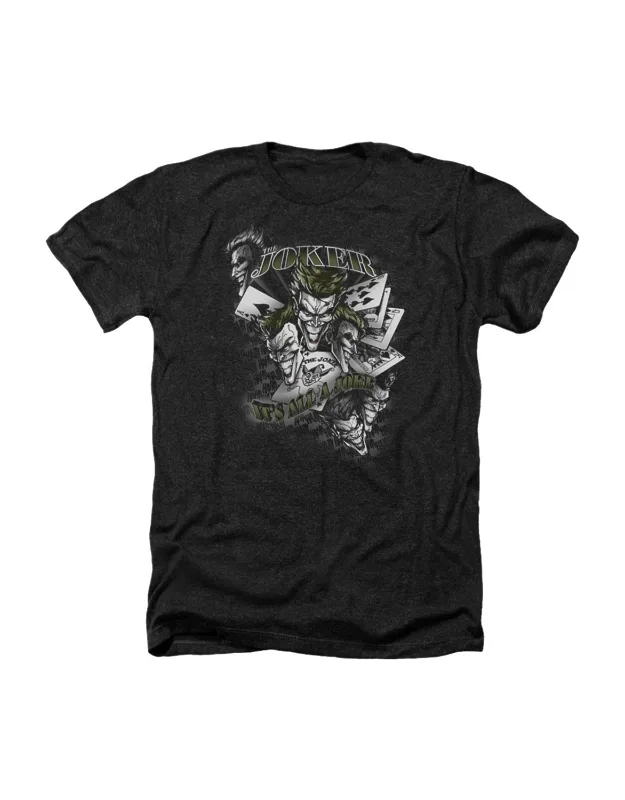 Batman It´s All A Joke T-shirt - Stylish For Everyday Wear, 50% Cotton And 50% Polyester