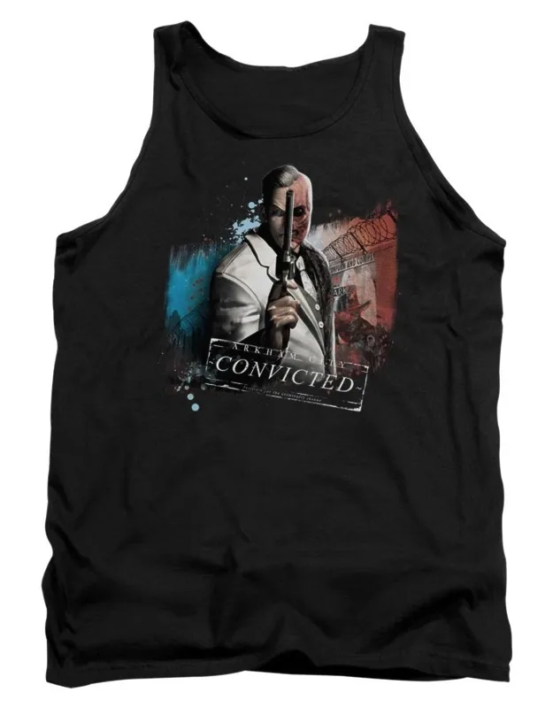 Batman Arkham City Two Face Tank Top
