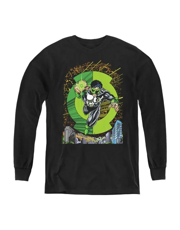 Green Lantern Gl #51 Cover Youth Long Sleeve Tee - Stylish And Great For Everyday Wear