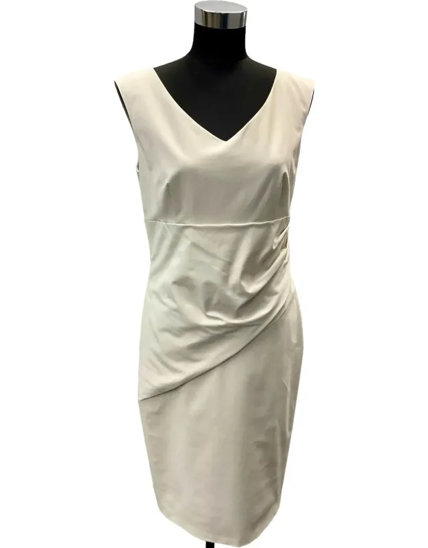Ruched Cotton Stretch Dress