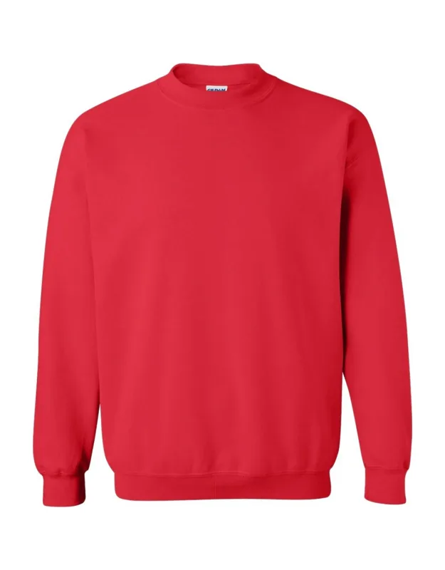 Gildan Heavy Blend Crewneck Sweatshirt With Softer Feel And No Pilling