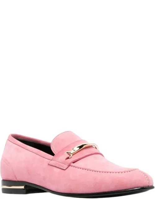 Samantha Suede Leather Loafers