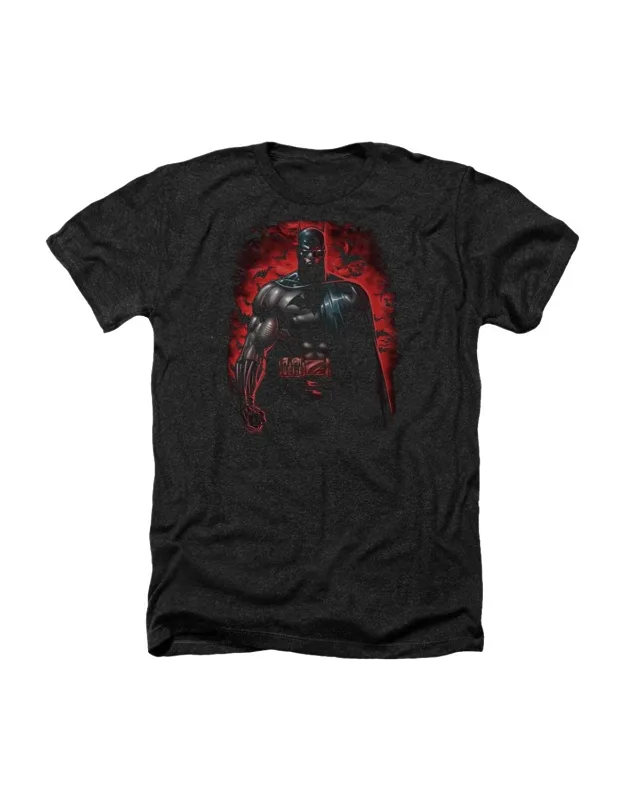 Batman Red Knight Heather Tee Stylish, Easy