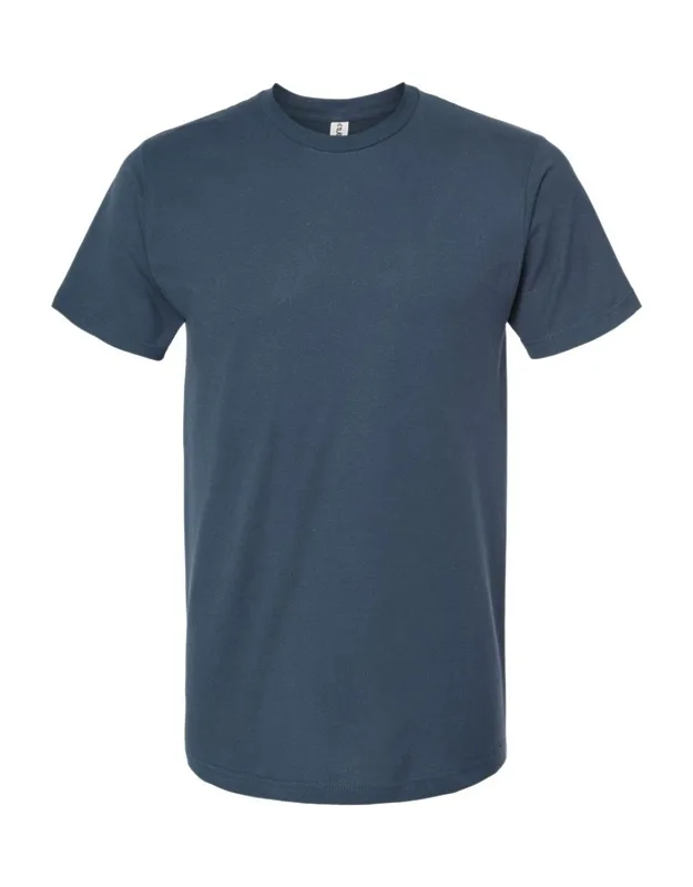 Fine Jersey T-shirt - 4.5 Oz., Pre-shrunk 100% Ringspun Cotton, Double-needle Stitching