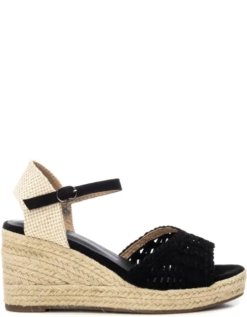 Raffia Wedge Sandals