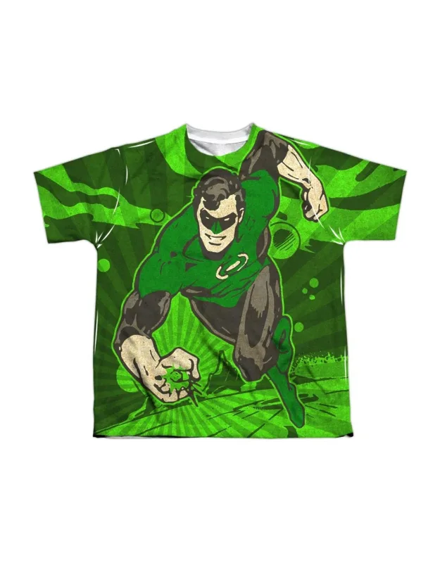 Dc Comics Radiant Power Short Sleeve Poly Crew Tee - Stylish For Everyday Wear